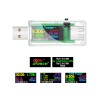 U96 USB Test Cihazı DC Dijital Voltmetre Güç Bankası Şarj Cihazı Göstergesi Gerilim Akım Ölçer Dedektörü Temizle