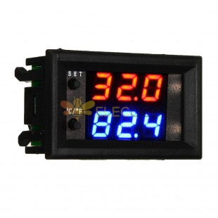 Módulo controlador de temperatura del termostato LED Digital W2809 W1209WK DC12V con Sensor NTC a prueba de agua
