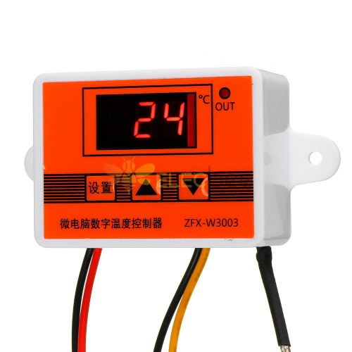 Contrôleur de température intelligent d\'affichage numérique de micro-ordinateur W3003 12V/24V/220V