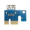 006C 6Pin PCIe PCI da 1x a 16x Express Riser Card USB 3.0 4 capacità mineraria 60CM
