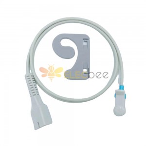 Clip adulto reutilizable compatible del oído del Pin del sensor Spo2 de Biosys Bionet 7 para M700