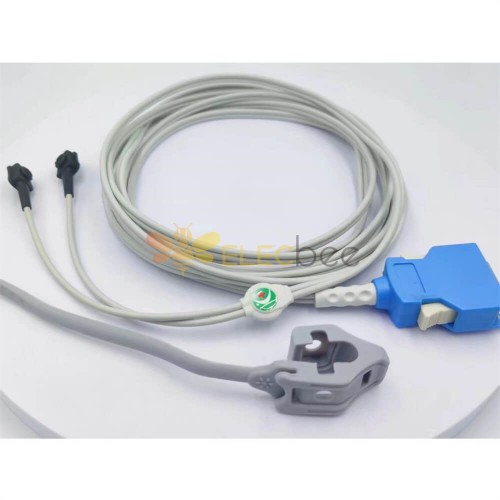 Compatible Nihon Kohden Opv-1500 Olv-3100 20 Pin Neonate Silicone Wrap Spo2 Sensor