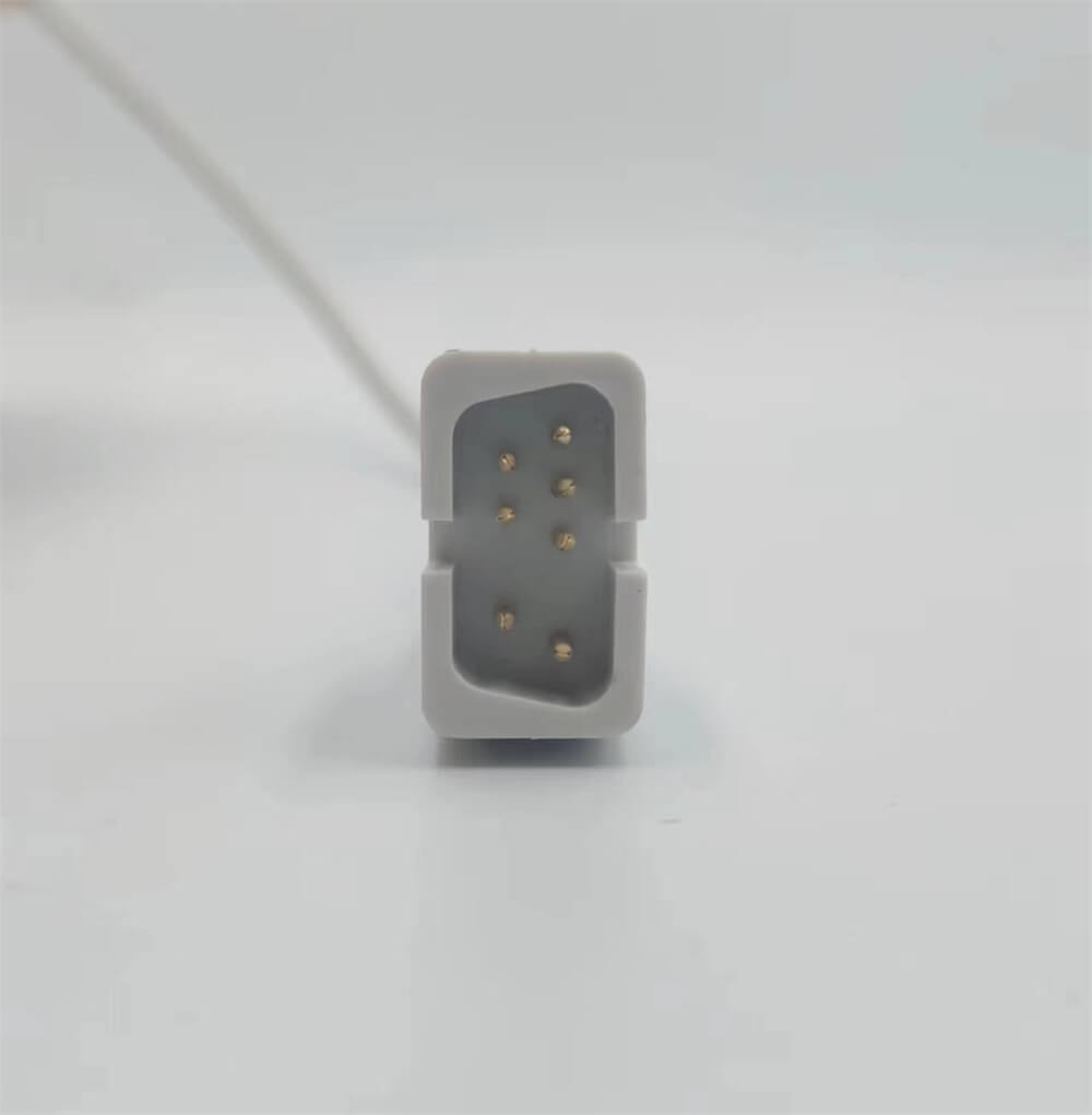 Grampo adulto reusável compatível da orelha do Pin de Biosys Bionet 7 do sensor Spo2 para M700