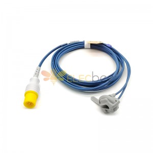 Compatible Reusable Spo2 Sensor Contec 6 Pin Neonate Wrap For Cms5100 Cms8000 Cms9000