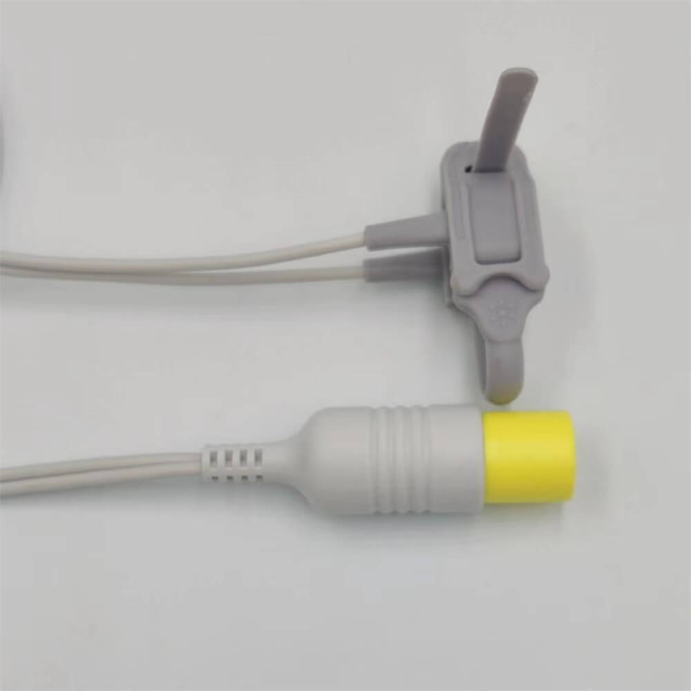 Envoltório reusável compatível do Neonate do Pin de Contec 6 do sensor Spo2 compatível para Cms5100 Cms8000 Cms9000