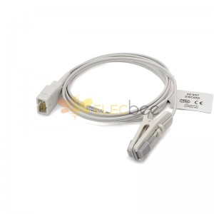 Disposable Spo2 Sensor Compatible Ninon Db9 Reusable Adult Ear Clip Spo2 Sensor 1M