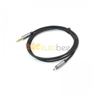 3,5 mm Male Plug 3 pôle à MICRO 5PIN Male Audio Cable 1M