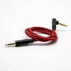 3.5mm Cable Jack Right Angle Plug Audio Earphone 0.5M 0.5m