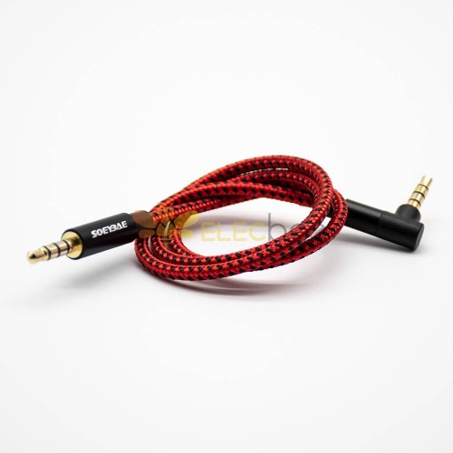 Cable Jack 3.5mm stereo male - male 0.5m