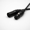 3.5 mm 4 Pin Audio Cable Socket to Plug Black 1.5M-15M 5m