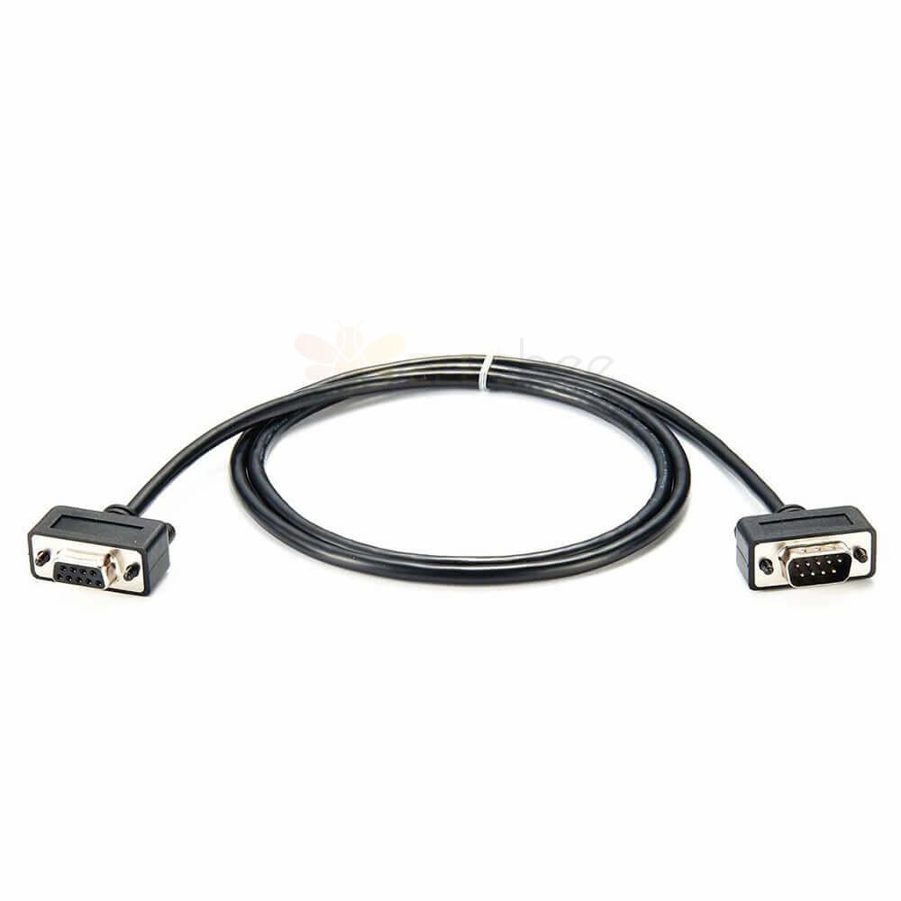 Can Cable D-Sub 9 broches femelle à mâle câble droit 1 mètre