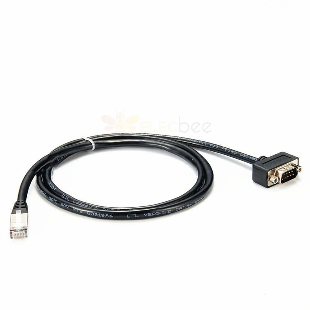 Cabo Conversor Can To Ethernet Db9 Macho Para Rj45 Macho 1M