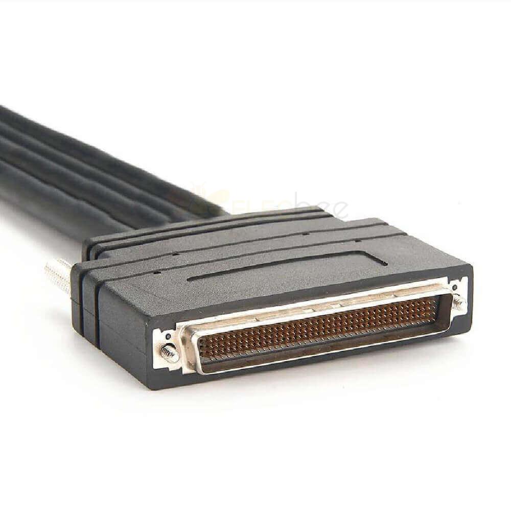 Lfh160 mâle vers DB50 4 ports Lfh160 câble de test de commutateur d\'instrument 0,5 m