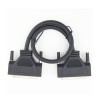 Conector de montaje de cable D sub de 25 pines con AWG24/26/28/32 20 piezas