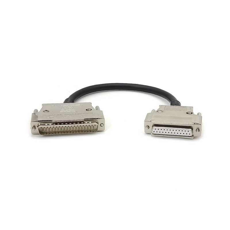 D-SUB 25 Pin Female to D-SUB 37 Pin Male With Twisted Cable Connector