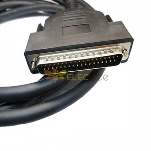 D-SUB 37 Pin Male to White Terminal avec 28AWG Cable Connector 20cm