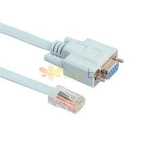 RJ45 zu DB9 Hochwertiges Konsolenkabel RJ45 zu DB9 Kabel für Cisco Switch Router 3ft