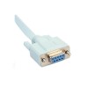 RJ45 a DB9 Cable de consola de alta calidad RJ45 a DB9 Cable para router de switch Cisco 3ft