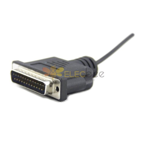 DUSB Connector 25 Pin Male to Female with RJ45 8P8C Male Cable 0.5M