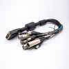 DVI Adapterkabel DVI zu Multi-Head-Audioleitung Länge 0,25M