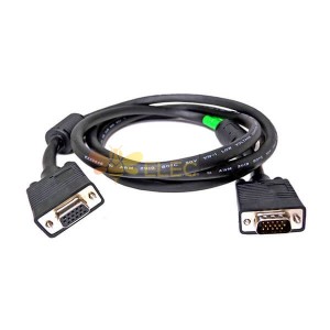 Câble d'extension VGA de haute qualité HD15 Connecteur homme à femme