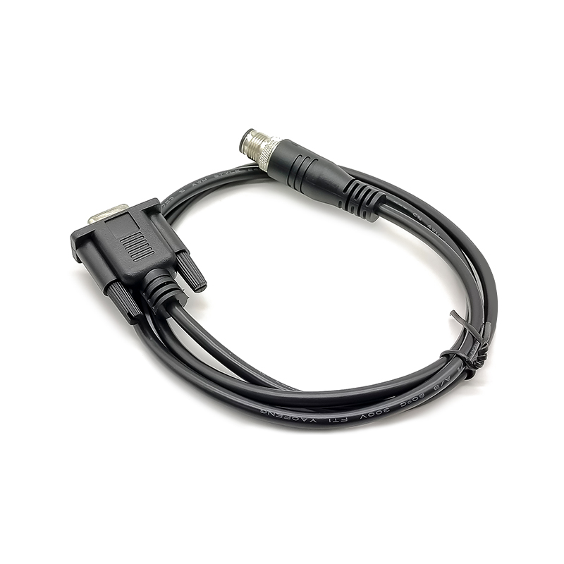 M12 Male 5Pin NMEA 2000 To DB9 Female CANopen Connecting Cable 1Meter