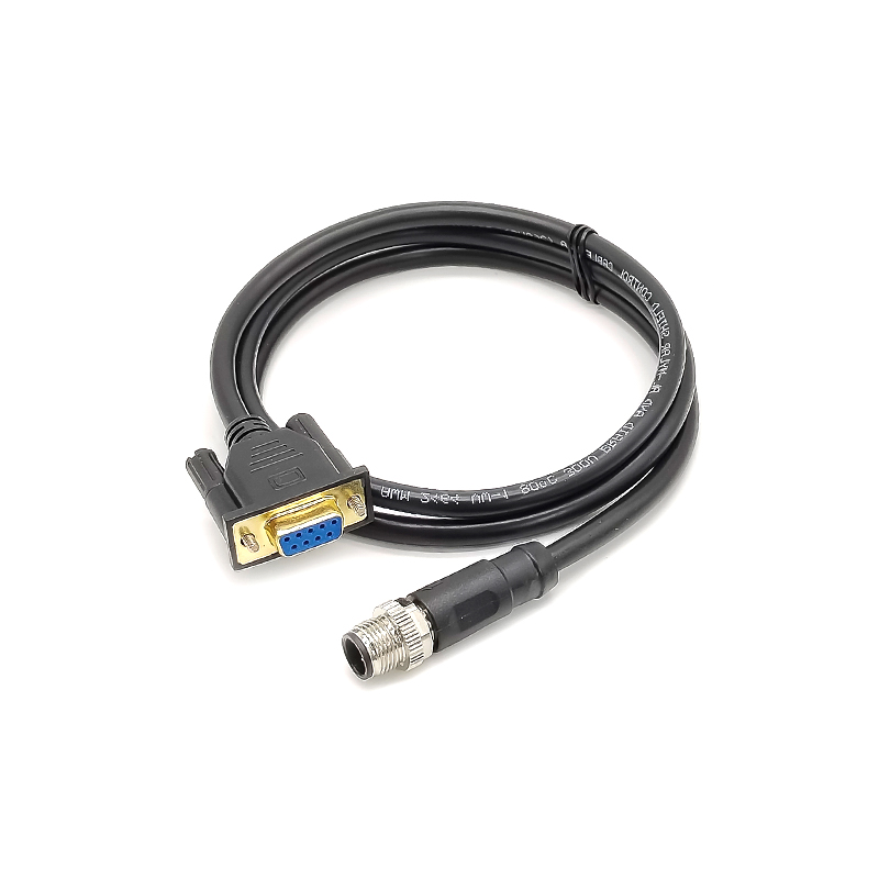 M12 ذكر 5Pin NMEA 2000 إلى DB9 أنثى CANopen كابل توصيل 1 متر