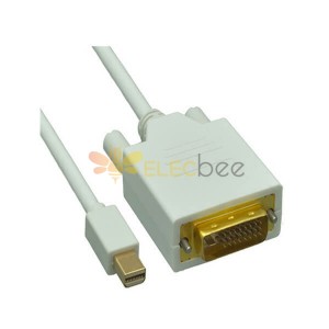 Cable Mini Displayport/Thunderbolt a DVI Full HD 1080p 1M Cable