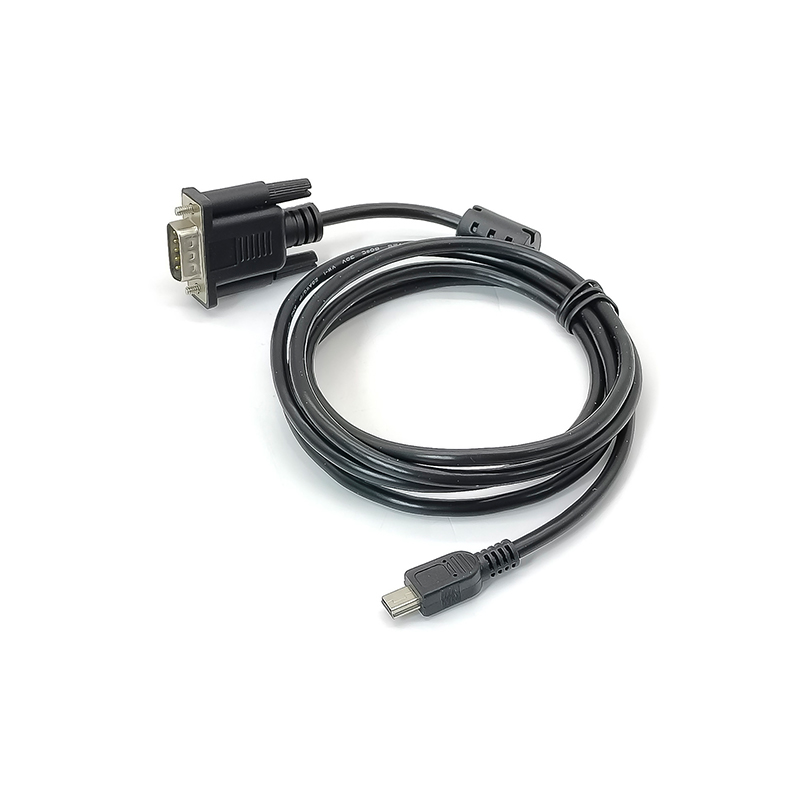 Mini USB zu RS232 Seriell Adapter RS232 DB9 Stecker Konverterkabel 1M