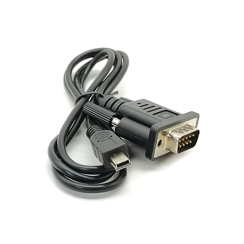 Mini USB zu RS232 Seriell Adapter RS232 DB9 Stecker Konverterkabel 1M