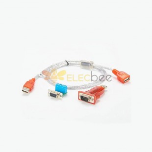 Morsettiera USB maschio a USB femmina e adattatore Rs422/485