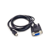 USB RS232 シリアルアダプタ USB ミニ 5 ピンオス DB9 ピンメスシリアル変換ケーブル 1 メートル