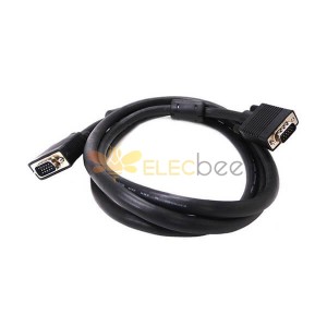 VGA ケーブル HD15 オス - オス、ノイズ抑制用フェライト付き高品質ケーブル、長さ 1 ～ 150 フィート 20 個