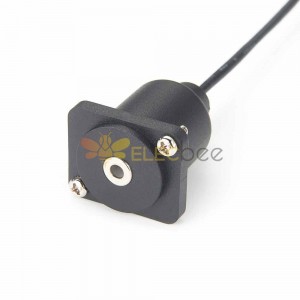 D Series Style panel mount 3.5mm Audio feed-thru connector