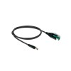 Cabo de conexão de impressora IBM Epson alimentado por USB 12V para cabo de scanner de código de barras DC5521