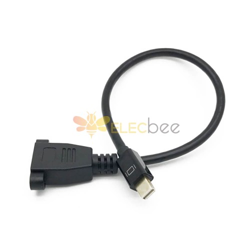 Mini Displayport To Female Displayport Mdp Male To Dp With Screw Lock 