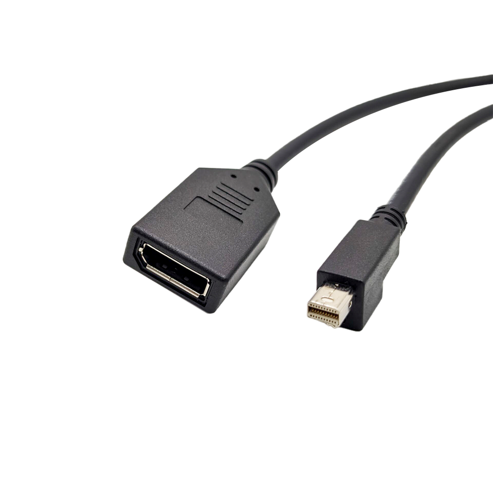 Mini Displayport a CABLE HDMI macho recto Active Mini DP con pestillo a HDMI cable hembra0.5M