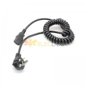 1.5² 3 pin Spring Power Cord - Flexible and Durable for a Variety of Applications