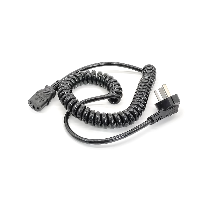 1.5² 3 pin Spring Power Cord - Flexible and Durable for a Variety of Applications