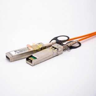 Aktive optische Kabelbaugruppe AOC Länge 1M SFP+ zu SFP+ 10Gbps Optisches Modul