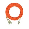 Cabo de fibra óptica Multimode LC para SC Duplex 62.5/125 OM1 Jumper Optical Patch Cord 3M