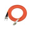 Migliori cavi in fibra ottica da 3meter LC a ST Duplex 50/125-m OM2 Multi-mode Jumper Optical Patch Cord PVC(Riser/OFNR)