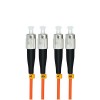 Cable de fibra óptica LAN 3Meter FC a FC Duplex 50/125om OM2 Multi-mode Jumper Optical Patch Cord PVC (Riser/OFNR)
