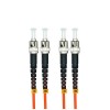 Cable de fibra óptica TV 3Meter ST a ST Duplex 50/125om OM2 Multi-mode Jumper Optical Patch Cord Lszh