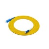 Fiber Optic Cable Connectors LC to SC Jumper Optical Patch Cord Simplex OS2 Single-mode 9/125μm 3M