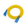 Fiber Optik Kablo Uzatma 3Meter SC SC SC Dubleks 9/125渭m OS2 Tek Modlu Jumper Optik Yama Kablosu Plenum(OFNP)