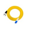 Оптоволоконный оптический кабель для освещения LC fc Duplex 9/125 мм OS2 Однорежимный перемычки оптический патч Шнур 3M