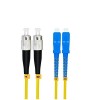 Fiber Optik Kablo Tedarikçileri 3Meter SC FC Dubleks 9/125μm OS2 Tek modlu Jumper Optik Patch Cord