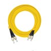 Fiber Optik Kabloethernet 3Meter FC ST Dubleks 9/125μm OS2 Tek modlu Jumper Optik Patch Cord için