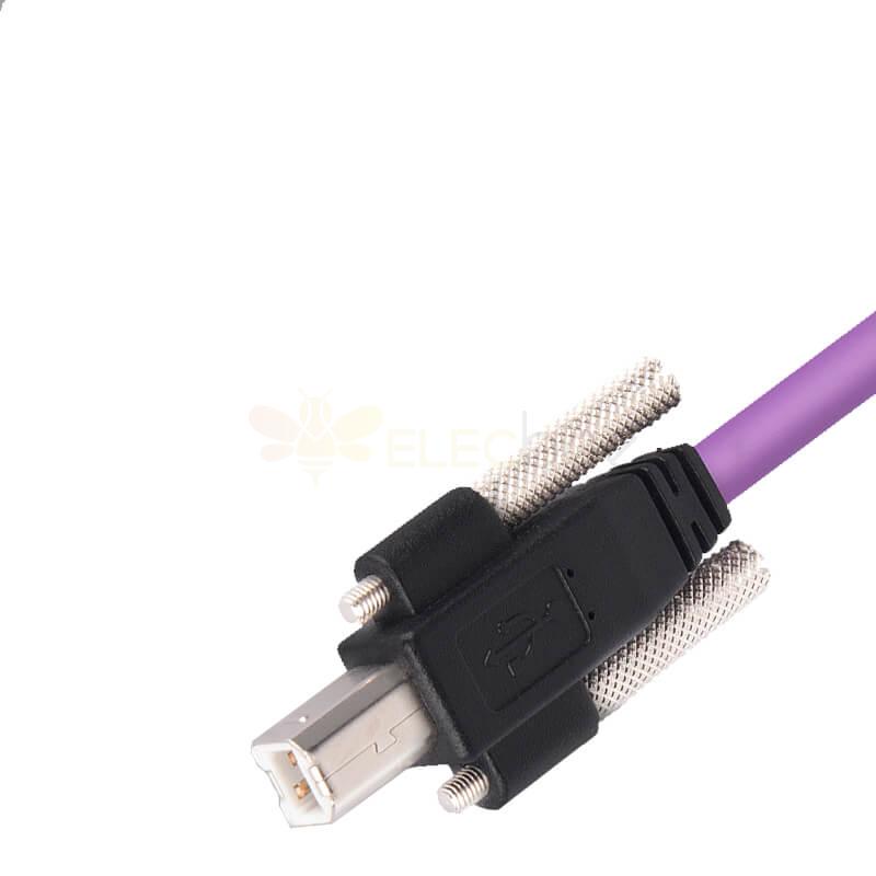 Cable de cámara industrial USB2.0 macho a tipo B2.0 macho 2M